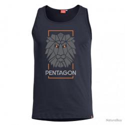 T shirt débardeur Astir Follow Lion Pentagon Noir