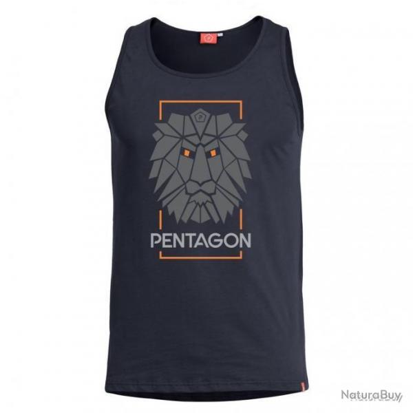 T shirt dbardeur Astir Follow Lion Pentagon Noir