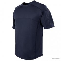 T shirt uni Trident Battle Top Condor Bleu