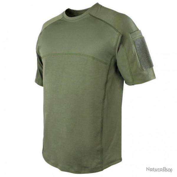 T shirt uni Trident Battle Top Condor Vert olive