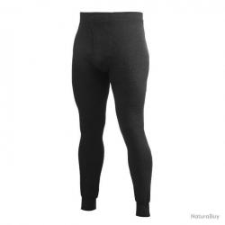 Caleçon long Johns with Fly Ullfrotté 200 Woolpower Noir