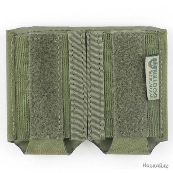 Porte-chargeur ouvert Elastic Adapt Small 2X1 Bulldog Tactical - Vert olive