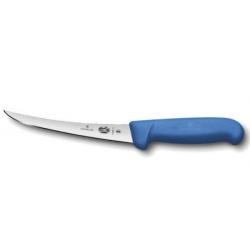 Couteau à désosser à dos renversé 12 cm Victorinox manche bleu