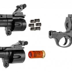Pistolet/Revolver Gomm-Cogne SAPL GC27 Luxe 2 canons Cal 12/50 & 8.8x10 - Livraison Offerte