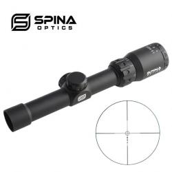 SPINA OPTICS BT 1.5-6X24 porté compacte tactique optique vue 25.4mm Tube antichoc LIVRAISON GRATUITE