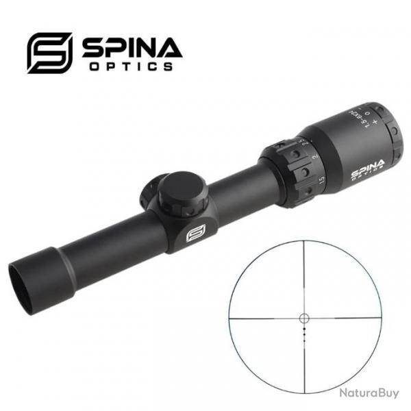 SPINA OPTICS BT 1.5-6X24 port compacte tactique optique vue 25.4mm Tube antichoc LIVRAISON GRATUITE