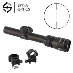 SPINA OPTICS .5-5X20 lunette de visée Mil-dot réticule portée de chasse visée LIVRAISON GRATUITE