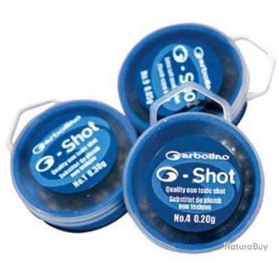 BOITE PLOMB RECHARGE INDIVIDUELLE PLOMBS GARBOLINO C10 NPC Taille 0 - 0.48gr