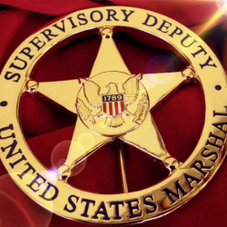 Insigne US Marshal Supervisory Deputy neuf.