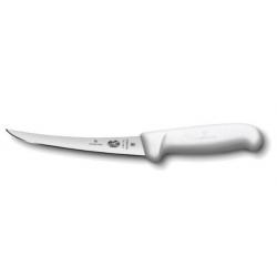 Couteau à désosser flexible à dos renversé 15 cm Victorinox manche blanc