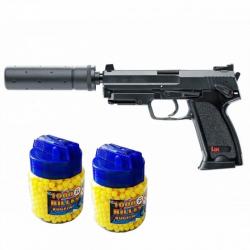 Heckler & Koch USP Tactical Pistolet à billes Electrique 0.5J + 2000 billes - Airsoft
