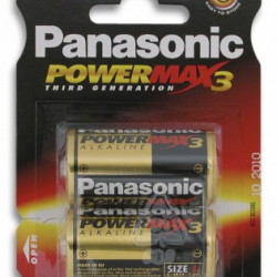 PANASONIC LR14 ALCALINE- (pack 2 piles) 9000107
