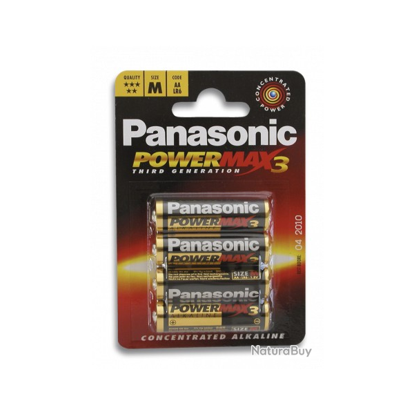 PANASONIC LR-6 (pack 4 piles) 9000707