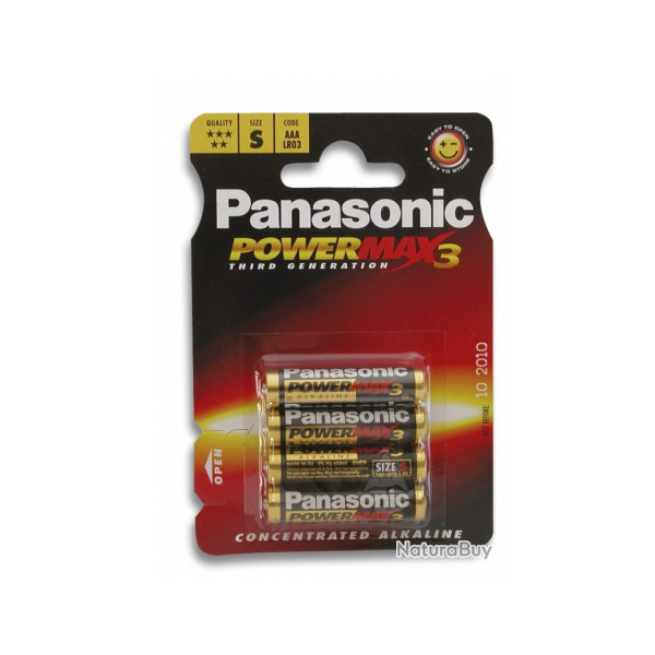 PANASONIC LR-03 (pack 4 piles) 90008071