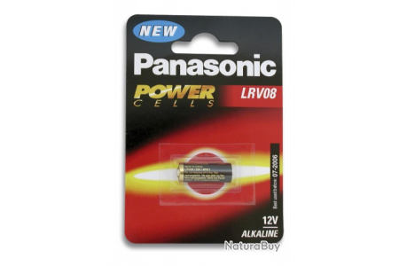PANASONIC LRV08 1 pile 9001407 - Piles pour points rouges et lunettes  (7554457)