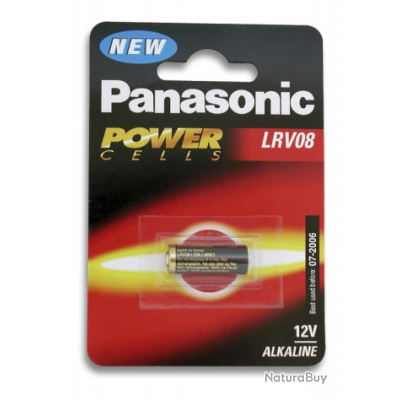 PANASONIC LRV08 1 pile 90014071 - Piles pour points rouges et lunettes  (7554460)