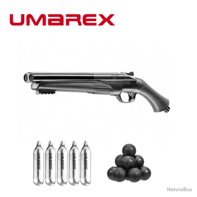 Pack Fusil Umarex® HDS 68 T4E (16 Joules) + 20 x balles caoutchouc