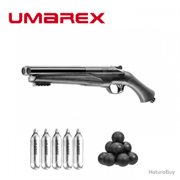 Pack Fusil Umarex HDS 68 T4E (16 Joules)  + 20 x  balles caoutchouc + 5 x co2