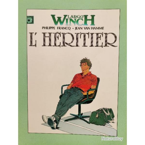 BD Largo Winch L'Hritier Francq Van Hamme Reprages Dupuis