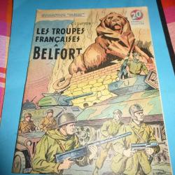 COLLECTION " PATRIE  "   95 .        LES TROUPES FRANCAISES A BELFORT