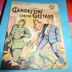 COLLECTION " PATRIE  "   70 .     CLANDESTINS CONTRE GESTAPO