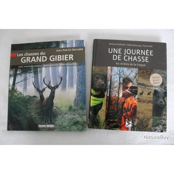 Lot 2 ouvrages chasse grand gibier