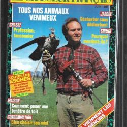 le chasseur français juin 1986 , chasse , pêche , maison, santé, nature, jardinage , élevage