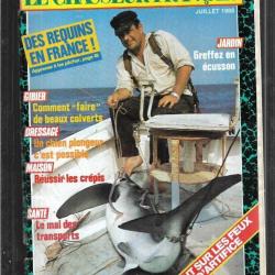 le chasseur français juillet 1986 , chasse , pêche , maison, santé, nature, jardinage , élevage