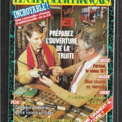 le chasseur français février1986 , chasse , pêche , maison, santé, nature, jardinage , élevage