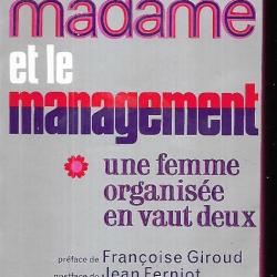 madame et le management , une femme organisée en vaut deux christiane collange  , livre de poche