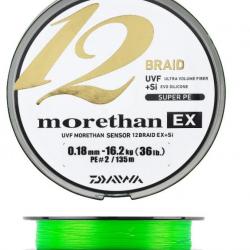 TRESSE MORETHAN 135M CHARTREUSE 0.10mm