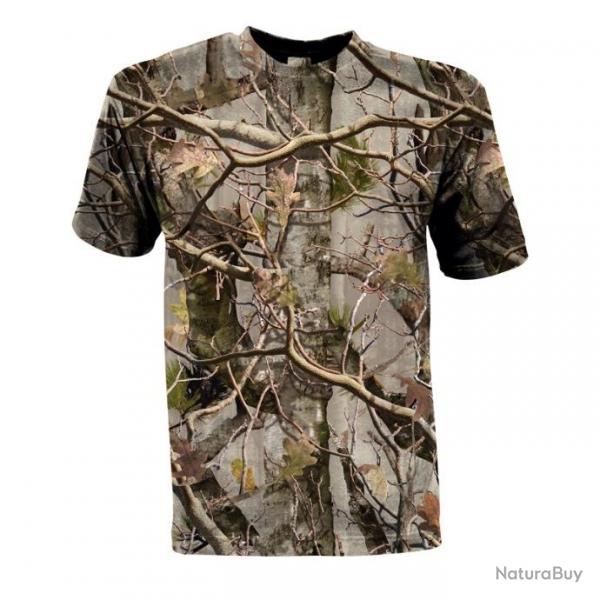 Tee Shirt Percussion Palombe Ghostcamo Forest Evo - TAILLE S