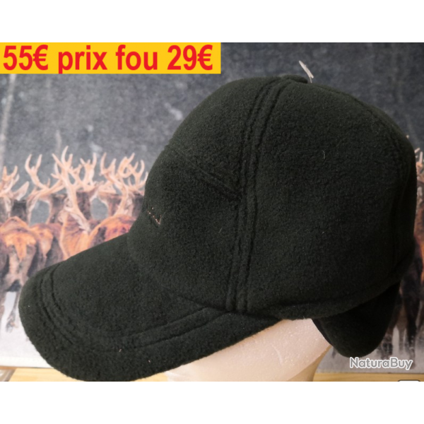 casquette AIGLE MURRAY polaire bronze  rabats   L     ref 51374L