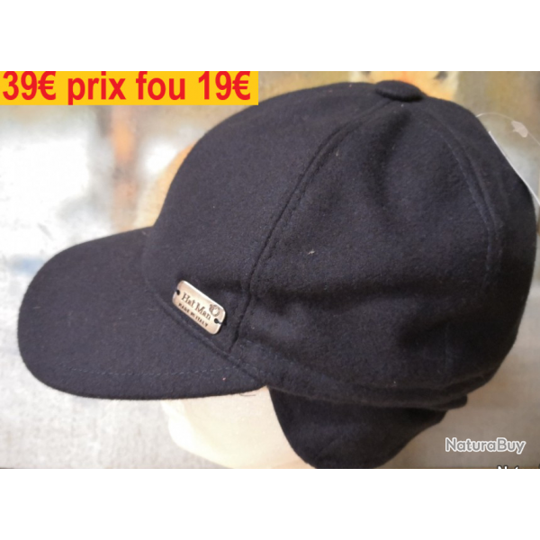 casquette  HAT MAN  MADE IN ITALY  UNIE  rabats  56   2541-56JS