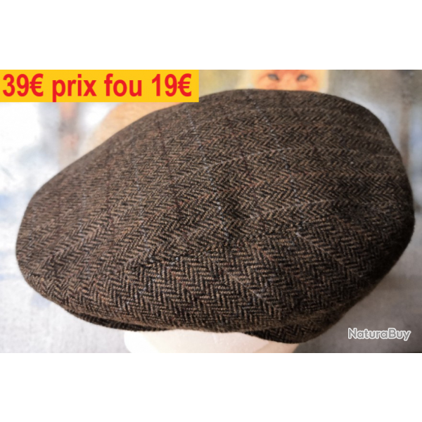 casquette TWEED LOVERGREEN   marron  58        LG00605-58
