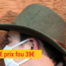 CHAPEAU LODEN  MPERMEABLE ROULABLE VERT  60        2655-60