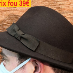 CHAPEAU LOVERGREEN  MARRON  100% LAINE  59       49090-59