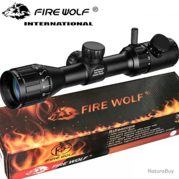 Fire Wolf Lunette de vise 3-9X32 AO Rticule Lumineux - ENCHERES AUCUN PRIX DE RESERVE !!
