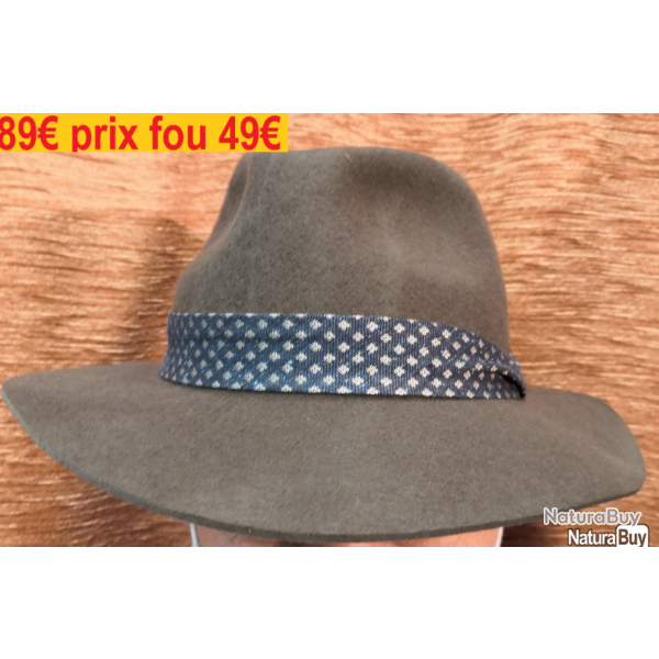 chapeau HATS & DREAMS ITALIE 100% LAINE marron  59         49092-59