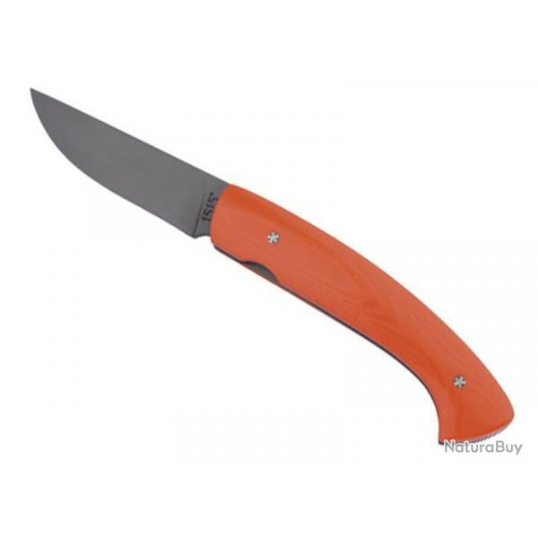 Couteau 1515 G10 orange manche carbone kevlar lame inox
