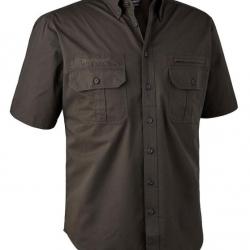 Chemise marron manches courtes Caribou DEERHUNTER-39/40