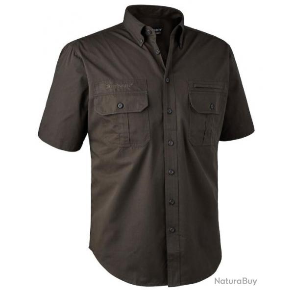 Chemise marron manches courtes Caribou DEERHUNTER-39/40