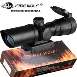 Fire Wolf Lunette de visée 1.5-5X32 Réticule Lumineux - LIVRAISON GRATUITE !!