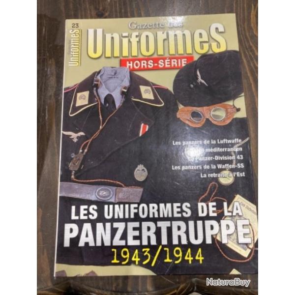 Gazette des Uniformes HS23 les uniformes de la Panzertruppe
