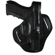 RARE !!! Étui POLICE cuir noir holster pour pistolet Français de type 7,65  / 32acp - Étuis, Holsters, Fontes (10507934)