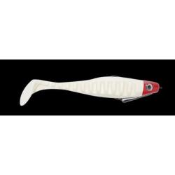 NEO SHALLOW 16CM 7GR MONTAGE TEXAN PAR 1 Blanc tête rouge 61