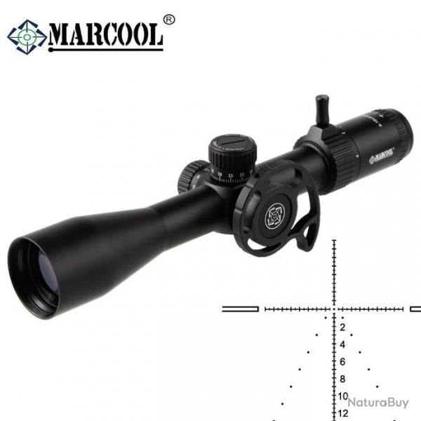 Marcool EVV 4-16X44 FFP lunette de chasse tactique mise au point latrale 0,1mil LIVRAISON GRATUITE