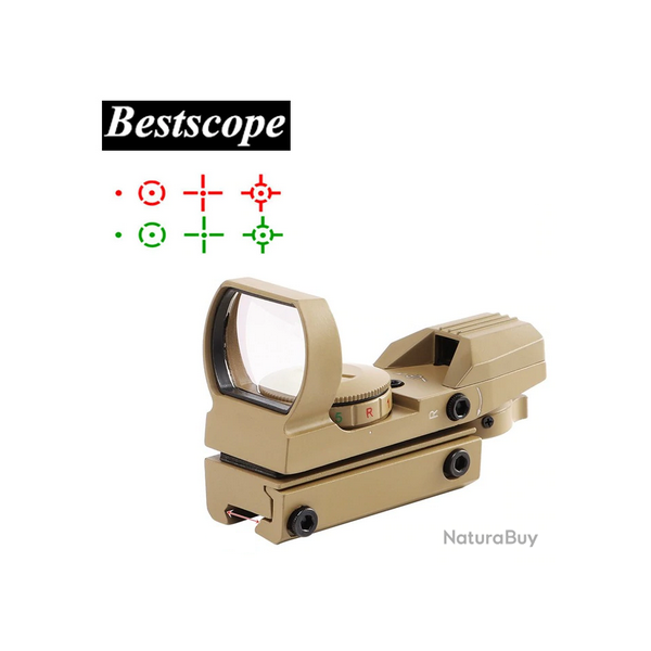 Point rouge bestscope TAN 4 rticules
