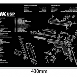 Plan de nettoyage pour pistolets modèle HK USP