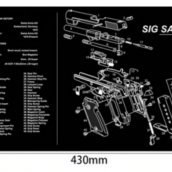 Plan de nettoyage pour pistolets modèle SIG SAUER P220